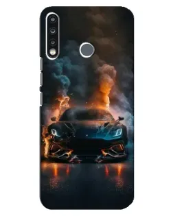Чохол для TECNO Spark 4 з картинкою «Lamborghini димна естетика» Чохол для TECNO Spark 4 з картинкою «Lamborghini димна естетика»