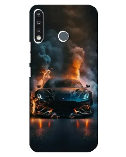 Чохол для TECNO Spark 4 з картинкою «Lamborghini димна естетика» Чохол для TECNO Spark 4 з картинкою «Lamborghini димна естетика»