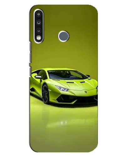 Чохол для TECNO Spark 4 з картинкою «Салатовий Lamborghini Huracan» Чохол для TECNO Spark 4 з картинкою «Салатовий Lamborghini Huracan»