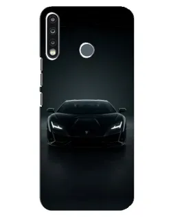 Чохол для TECNO Spark 4 з картинкою «Чорний Lamborghini Aventador» Чохол для TECNO Spark 4 з картинкою «Чорний Lamborghini Aventador»
