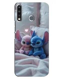 Чехол для TECNO Spark 4 с картинкой «Плюшевые Стич Ангел» Чехол для TECNO Spark 4 с картинкой «Плюшевые Стич Ангел»