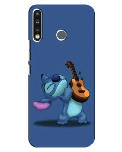 Чехол для TECNO Spark 4 с картинкой «Стич с укулеле» Чехол для TECNO Spark 4 с картинкой «Стич с укулеле»