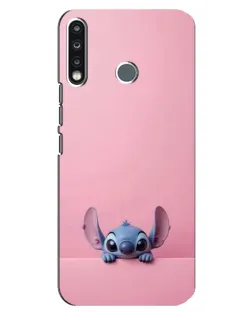 Чехол для TECNO Spark 4 с картинкой «Stitch выглядывает» Чехол для TECNO Spark 4 с картинкой «Stitch выглядывает»