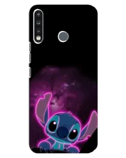 Чехол для TECNO Spark 4 с картинкой «Неоновый Stitch» Чехол для TECNO Spark 4 с картинкой «Неоновый Stitch»