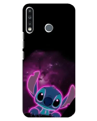 Чехол для TECNO Spark 4 с картинкой «Неоновый Stitch» Чехол для TECNO Spark 4 с картинкой «Неоновый Stitch»