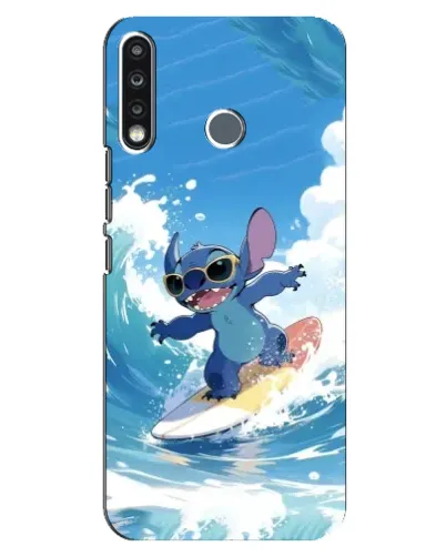 Чехол для TECNO Spark 4 с картинкой «Стич на волне» Чехол для TECNO Spark 4 с картинкой «Стич на волне»