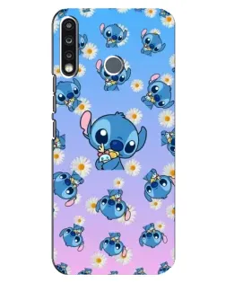 Чехол для TECNO Spark 4 с картинкой «Паттерн со Стичем» Чехол для TECNO Spark 4 с картинкой «Паттерн со Стичем»
