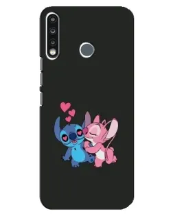Чехол для TECNO Spark 4 с картинкой «Анжел целует Стича» Чехол для TECNO Spark 4 с картинкой «Анжел целует Стича»
