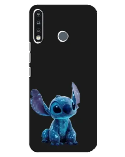 Чехол для TECNO Spark 4 с картинкой «Стич на черном» Чехол для TECNO Spark 4 с картинкой «Стич на черном»