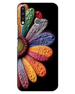 Чехол для TECNO Spark 4 с картинкой «Радужный цветок» Чехол для TECNO Spark 4 с картинкой «Радужный цветок»