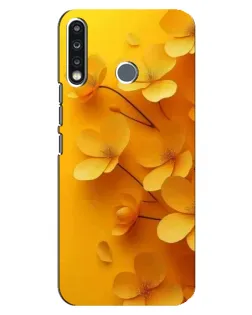 Чехол для TECNO Spark 4 с картинкой «Золотые лепестки» Чехол для TECNO Spark 4 с картинкой «Золотые лепестки»