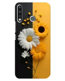 Чехол для TECNO Spark 4 с картинкой «Подсолнух и ромашка» Чехол для TECNO Spark 4 с картинкой «Подсолнух и ромашка»