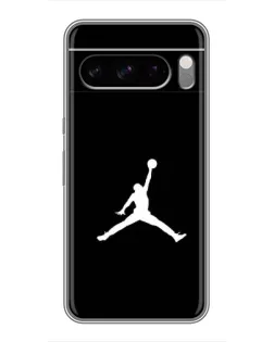 Чехол для TECNO Spark 40 5G с картинкой «Jordan Silhouette»