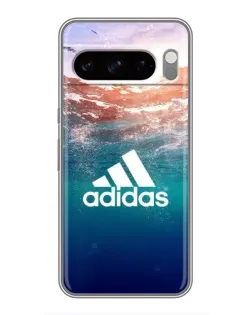 Чехол для TECNO Spark 40 5G с картинкой «Океанская глубина адидас»