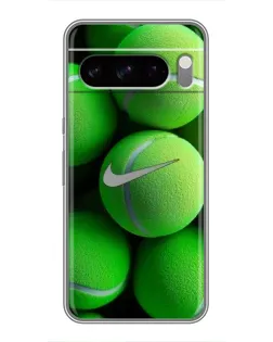 Чехол для TECNO Spark 40 5G с картинкой «Теннисные мячи Найк»