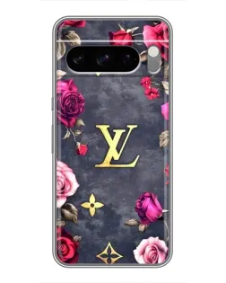 Чехол для TECNO Spark 40 5G с картинкой «Цветочный Louis Vuitton»
