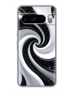 Чехол для TECNO Spark 40 5G с картинкой «Черно-белая спираль» Чехол для TECNO Spark 40 5G с картинкой «Черно-белая спираль»