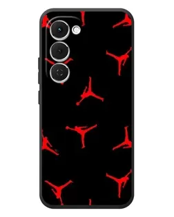 Чохол для TECNO Spark 40 Pro Plus з картинкою «Jordan Red Pattern» Чохол для TECNO Spark 40 Pro Plus з картинкою «Jordan Red Pattern»