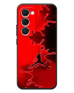 Чохол для TECNO Spark 40 Pro Plus з картинкою «Jordan Red Smoke» Чохол для TECNO Spark 40 Pro Plus з картинкою «Jordan Red Smoke»