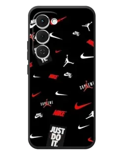 Чохол для TECNO Spark 40 Pro Plus з картинкою «Nike Mix Pattern» Чохол для TECNO Spark 40 Pro Plus з картинкою «Nike Mix Pattern»