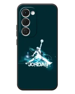 Чохол для TECNO Spark 40 Pro Plus з картинкою «Jordan Blue Fire» Чохол для TECNO Spark 40 Pro Plus з картинкою «Jordan Blue Fire»
