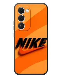 Чехол для TECNO Spark 40 Pro Plus с картинкой «Оранжевый драйв Nike»