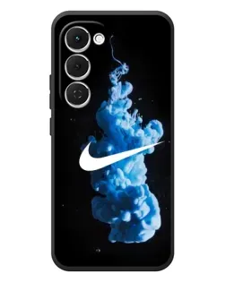 Чехол для TECNO Spark 40 Pro Plus с картинкой «Nike и синий дым»
