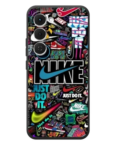 Чехол для TECNO Spark 40 Pro Plus с картинкой «Яркий коллаж Nike» Чехол для TECNO Spark 40 Pro Plus с картинкой «Яркий коллаж Nike»