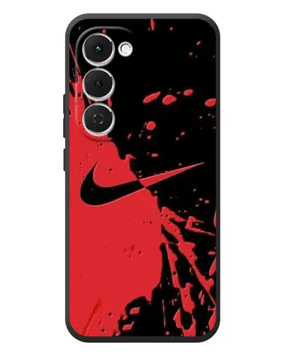 Чехол для TECNO Spark 40 Pro Plus с картинкой «Красные брызги Nike» Чехол для TECNO Spark 40 Pro Plus с картинкой «Красные брызги Nike»