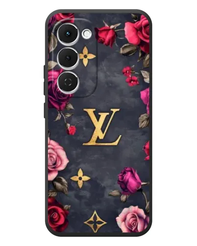 Чехол для TECNO Spark 40 Pro Plus с картинкой «Цветочный Louis Vuitton»