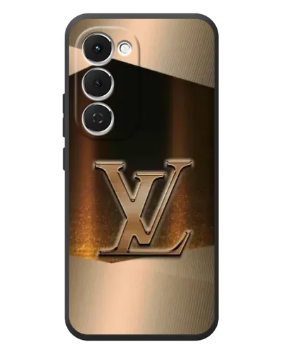 Чехол для TECNO Spark 40 Pro Plus с картинкой «LV — золотое сияние»