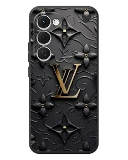 Чехол для TECNO Spark 40 Pro Plus с картинкой «Кожаная текстура LV» Чехол для TECNO Spark 40 Pro Plus с картинкой «Кожаная текстура LV»