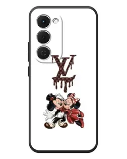 Чехол для TECNO Spark 40 Pro Plus с картинкой «LV и Микки Маус» Чехол для TECNO Spark 40 Pro Plus с картинкой «LV и Микки Маус»