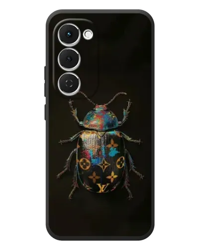 Чехол для TECNO Spark 40 Pro Plus с картинкой «LV — мраморный принт»
