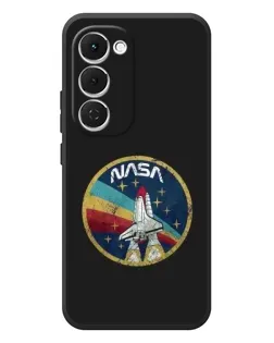 Чехол для TECNO Spark 40 Pro Plus с картинкой «NASA — эмблема миссии»