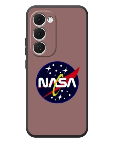Чехол для TECNO Spark 40 Pro Plus с картинкой «NASA — ретро космос» Чехол для TECNO Spark 40 Pro Plus с картинкой «NASA — ретро космос»