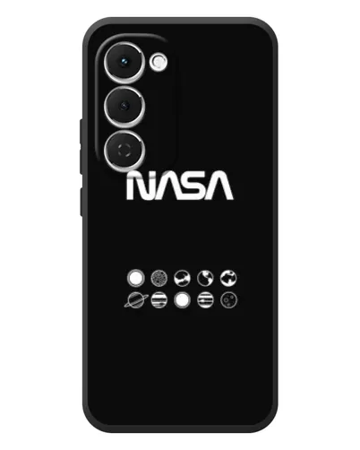 Чехол для TECNO Spark 40 Pro Plus с картинкой «NASA — технический принт» Чехол для TECNO Spark 40 Pro Plus с картинкой «NASA — технический принт»