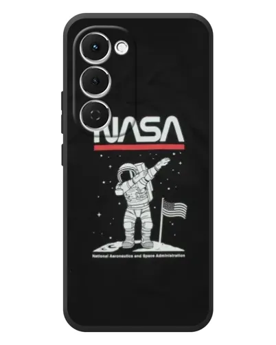 Чехол для TECNO Spark 40 Pro Plus с картинкой «NASA — шагаем по Луне» Чехол для TECNO Spark 40 Pro Plus с картинкой «NASA — шагаем по Луне»