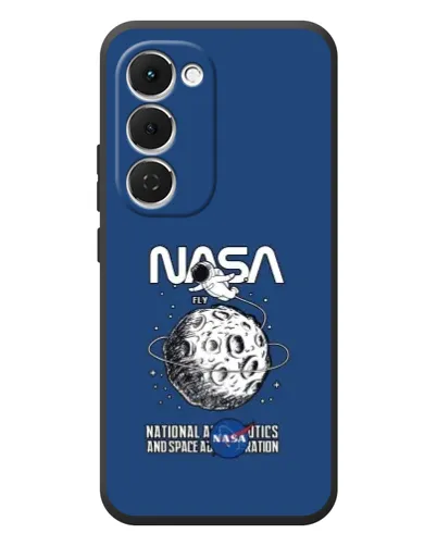 Чехол для TECNO Spark 40 Pro Plus с картинкой «NASA — лунная миссия» Чехол для TECNO Spark 40 Pro Plus с картинкой «NASA — лунная миссия»