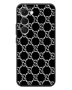 Чехол для TECNO Spark 40 Pro Plus с картинкой «Gucci — сетчатый паттерн»