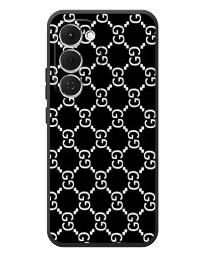 Чехол для TECNO Spark 40 Pro Plus с картинкой «Gucci — сетчатый паттерн»