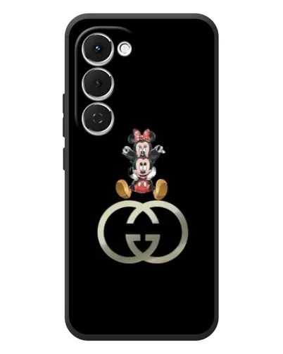 Чехол для TECNO Spark 40 Pro Plus с картинкой «Минни Маус на лого»