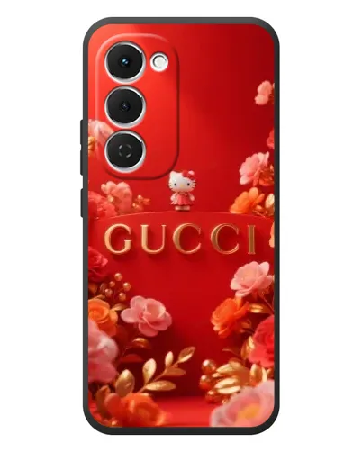Чехол для TECNO Spark 40 Pro Plus с картинкой «Gucci — золотой сад»