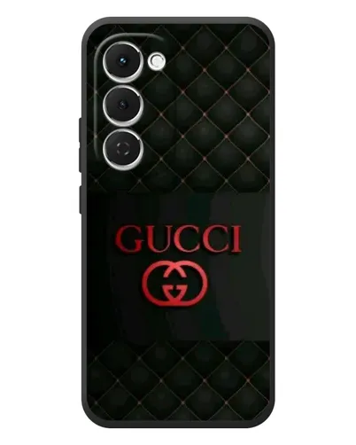 Чехол для TECNO Spark 40 Pro Plus с картинкой «Gucci — стеганый черный»
