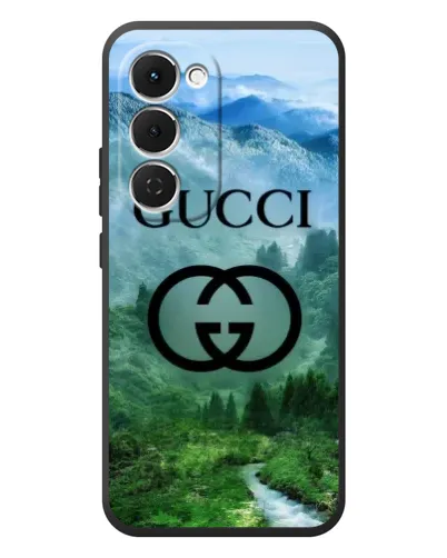 Чехол для TECNO Spark 40 Pro Plus с картинкой «Gucci — горный пейзаж»