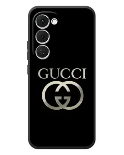 Чехол для TECNO Spark 40 Pro Plus с картинкой «Gucci — золото на черном»