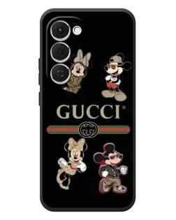 Чехол для TECNO Spark 40 Pro Plus с картинкой «Gucci — герои Disney и монограмма»