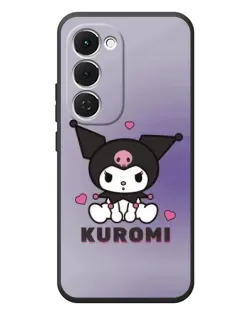 Чехол для TECNO Spark 40 Pro Plus с картинкой «Kuromi — фиолетовый арт»