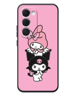 Чехол для TECNO Spark 40 Pro Plus с картинкой «My Melody и Kuromi»