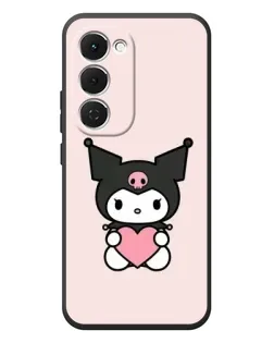 Чехол для TECNO Spark 40 Pro Plus с картинкой «Kuromi и сердце»